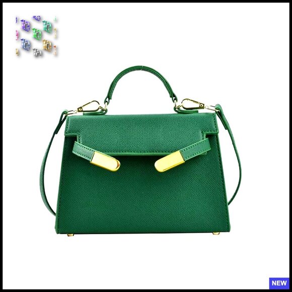 Handbags - PU Leather Crossbody Bag Adjustable Strap Chic Minimal Small Handbag Purse